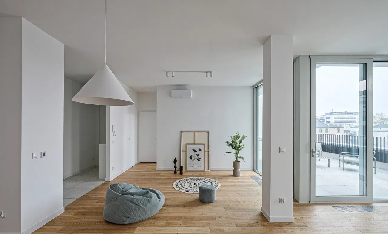 Wysokie| Klimatyzacja| Duże okna| Umeblowane| Taras 38m2| 0% prowizji| - zdjęcie 5
