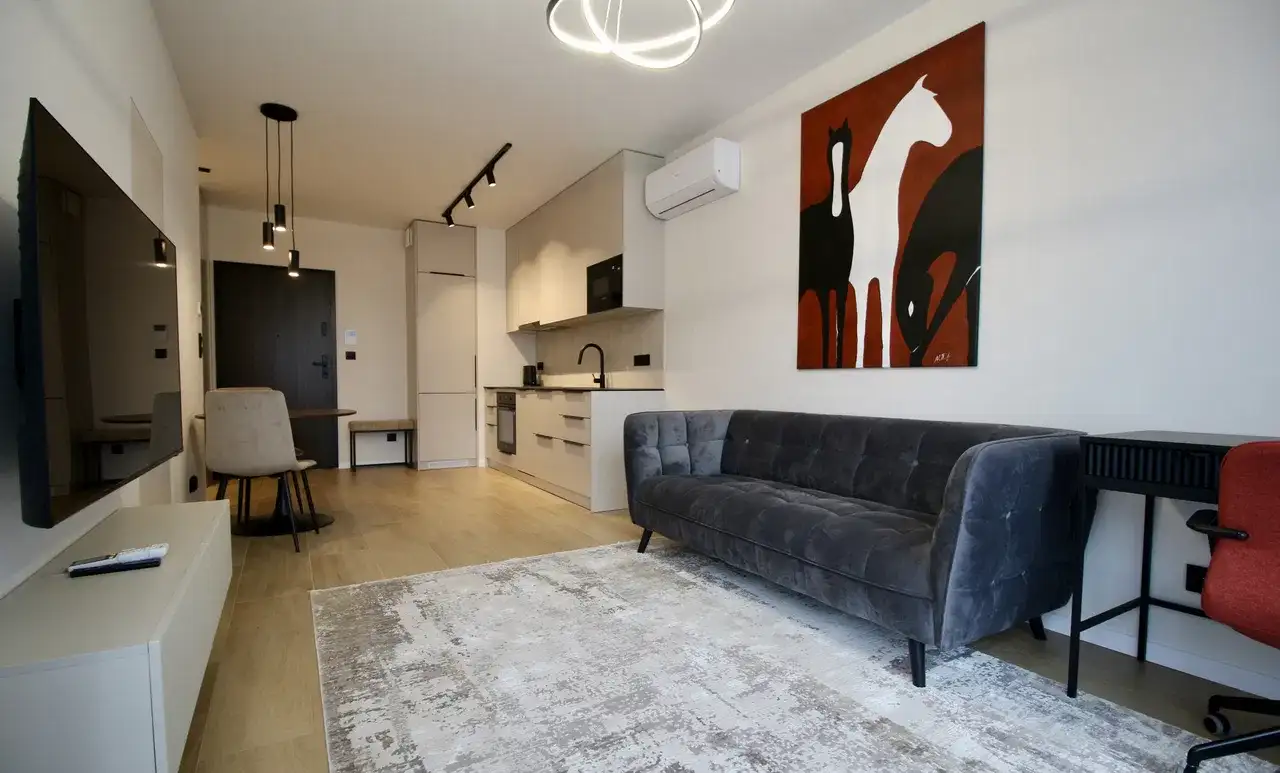 PL/RU MŁYNY/Pierwszy najem/Klimatyzacja/2 pokoi/Pets friendly/Od zaraz - zdjęcie 3