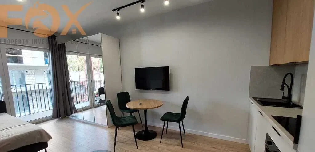 Studio z łóżkiem w inwestycji "Apartamenty Prestige" przy ul. Pomorskiej 45B w Łodzi - zdjęcie 6