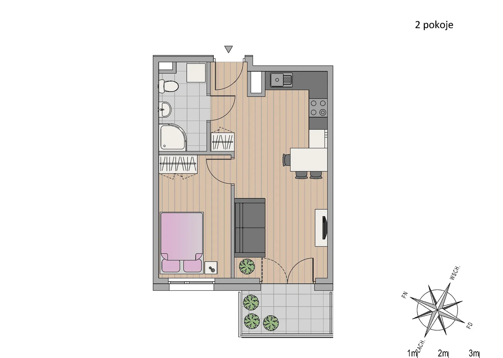 BEZPOŚREDNIO | NOWE 2 pokojowe | 35 m2 | ul. Glogera 21 - zdjęcie 9