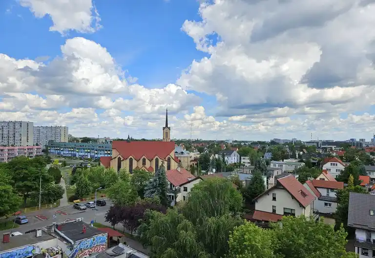 Mieszkanie 54 m², 2 pokoje, klima, garaż, kom. lokat, Muchobór Mały - zdjęcie 7