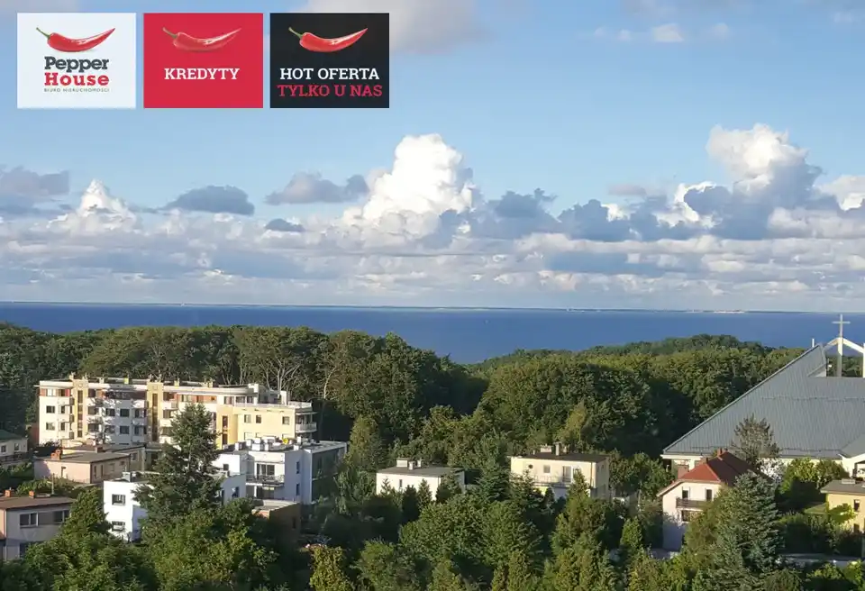Gdynia widok  na morze 2 pokoje + kuchnia