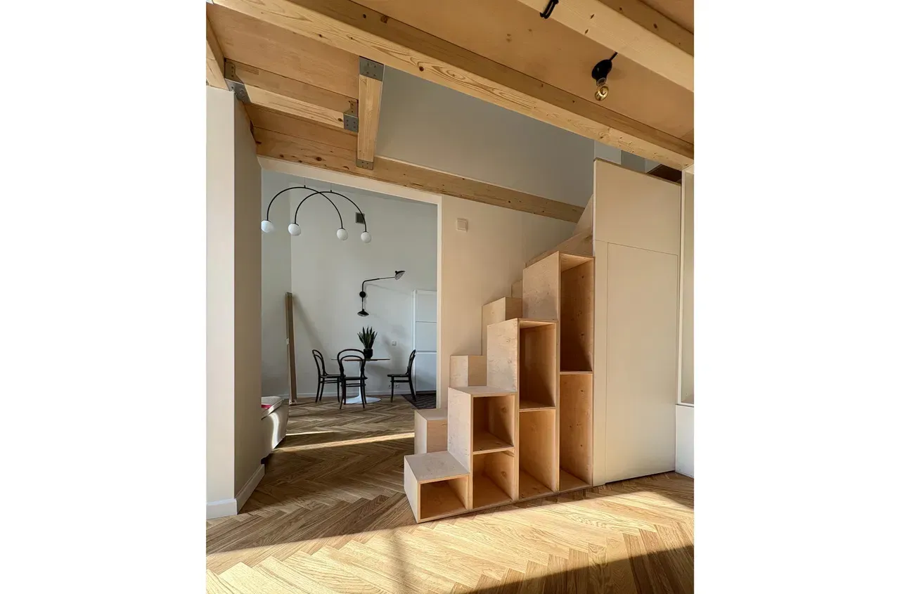 Stylowe 3-pokojowe mieszkanie w kamienicy, 40m2, Plac Bankowy - zdjęcie 3