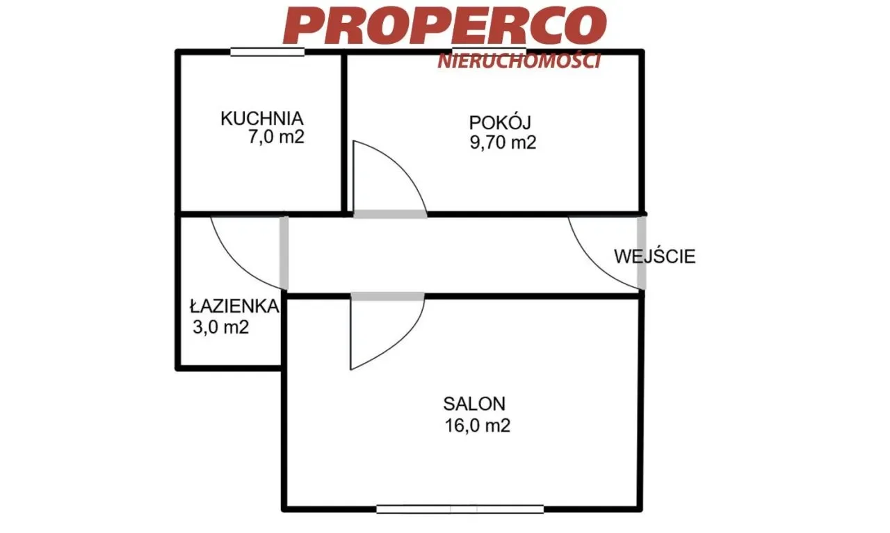 Mieszkanie 2-pok 43,7m2, ul.Orkana, Uroczysko - zdjęcie 10