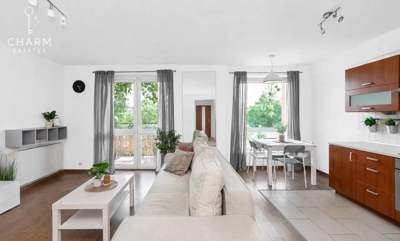 Park za oknem|Balkon|PARKING W CENIE|Dwustronne|Krzyki/Grabiszyn - zdjęcie 2