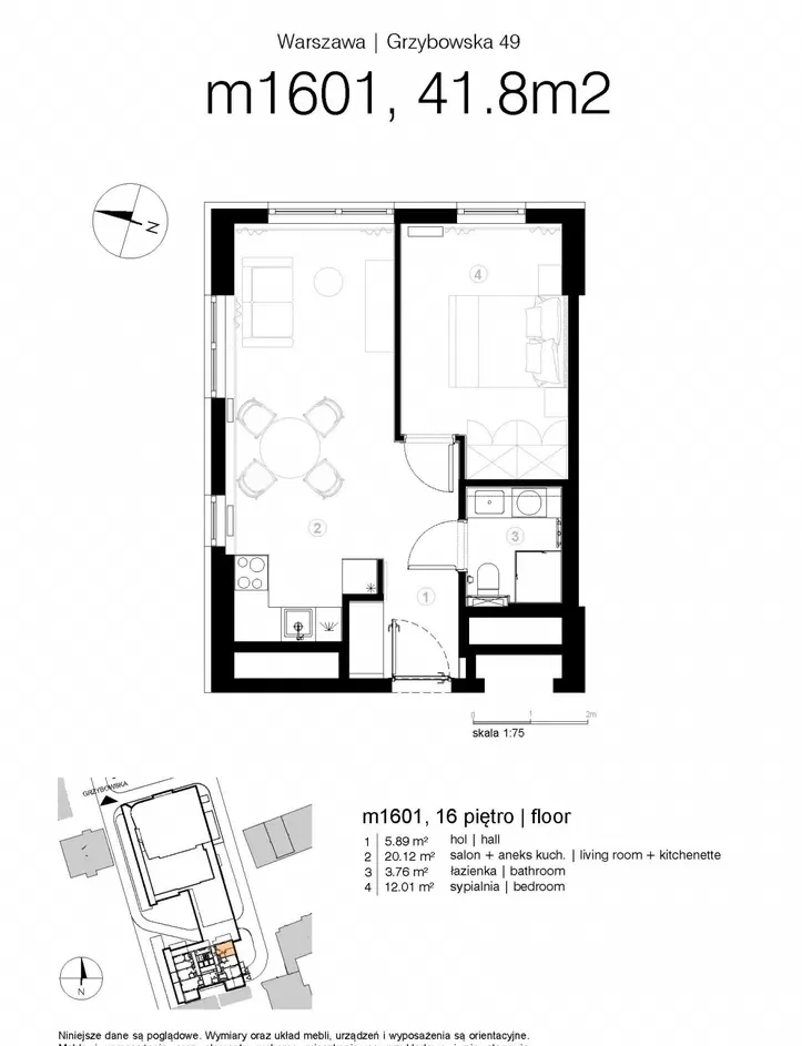 2-pokojowe | 41.78 m2 | Internet w cenie - zdjęcie 9