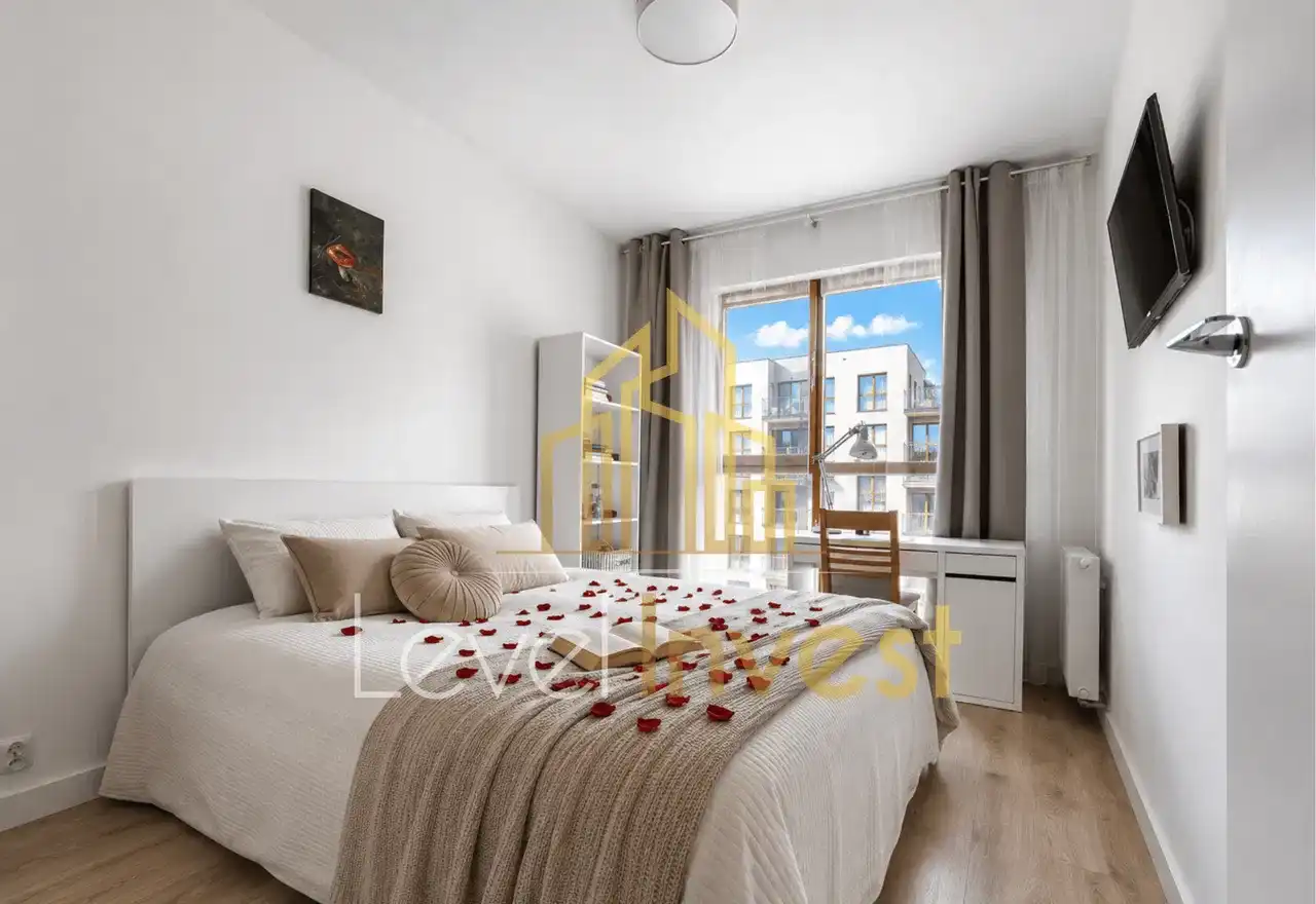 2 pokoje, osobna kuchnia, balkon, ul. Vespucciego