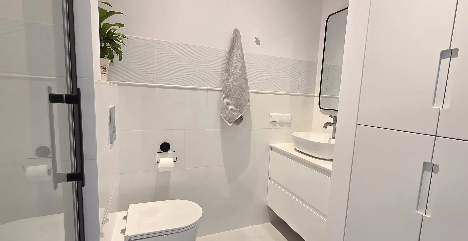 Piękna, jasna kawalerka w centrum miasteczka Wilanów - zdjęcie 6