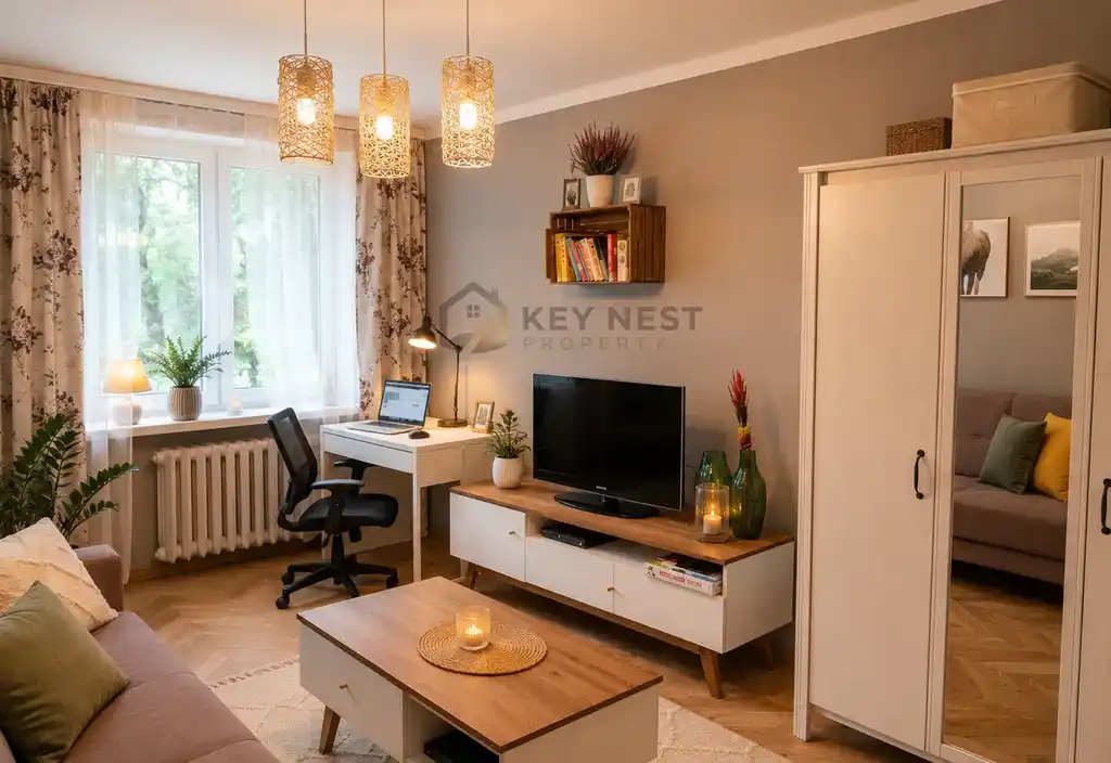 JASNE 2 POKOJOWE / W ZIELONEJ OKILICY/ BALKON/MIEJSCE PARKINGOWE/ - zdjęcie 4