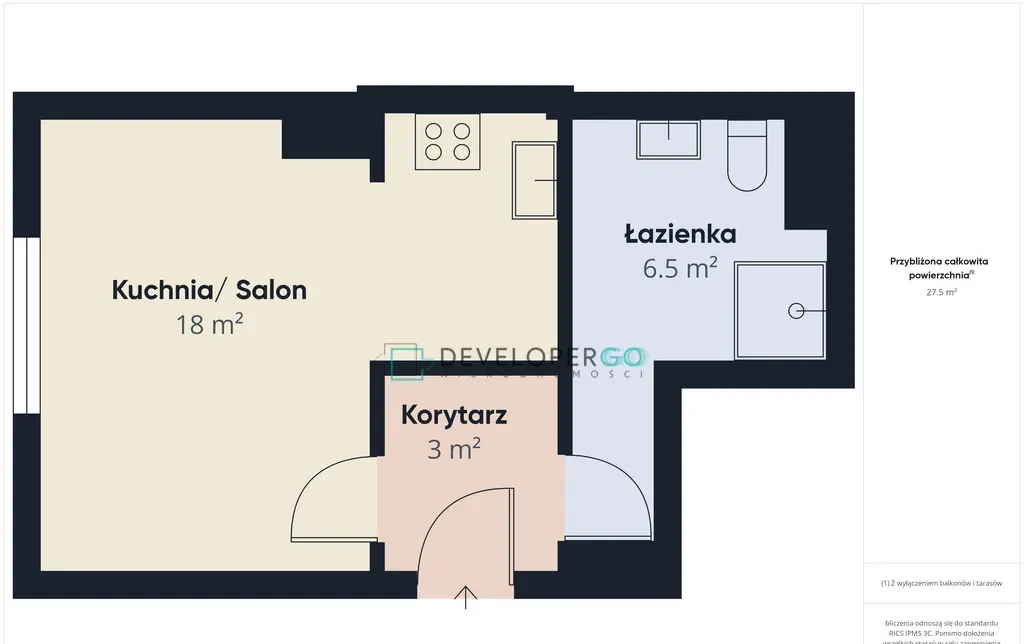 Nowa bezczynszowa kawalerka - zdjęcie 8
