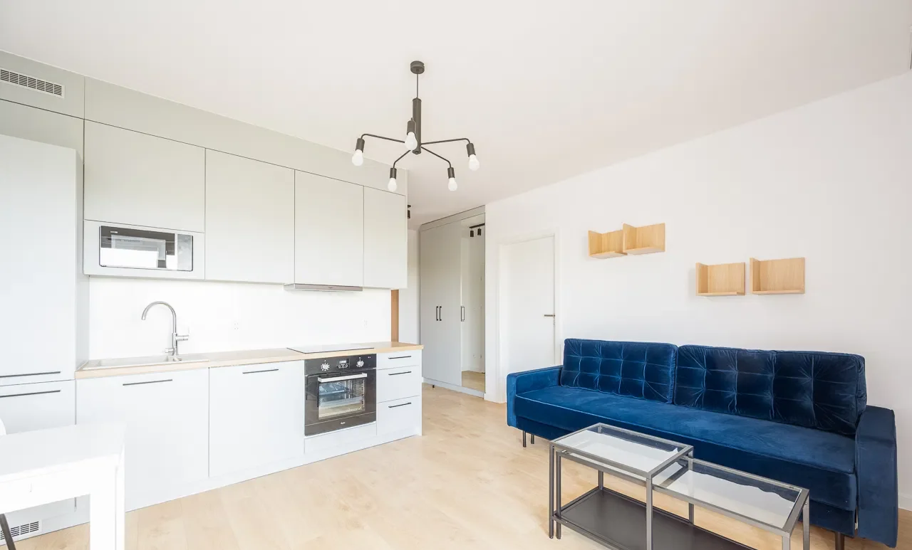 Mieszkanie 2 pokoje 35.35 m² Wrocław ul. Małopanewska, z balkonem, bez prowizji - zdjęcie 2