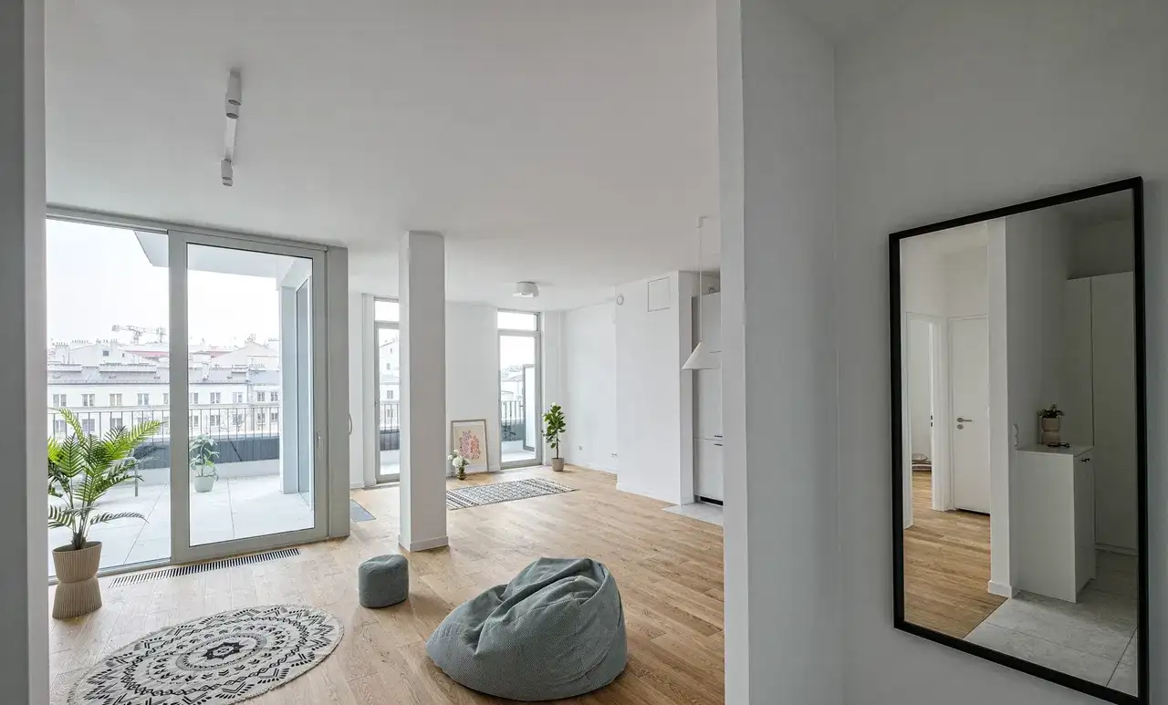 Wysokie| Klimatyzacja| Duże okna| Umeblowane| Taras 38m2| 0% prowizji| - zdjęcie 7