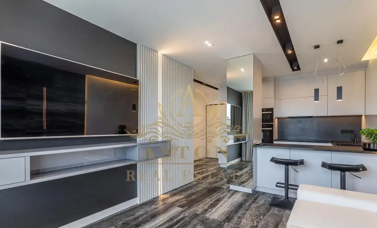 Nowoczesny apartament z tarasem na Mokotowie - zdjęcie 4