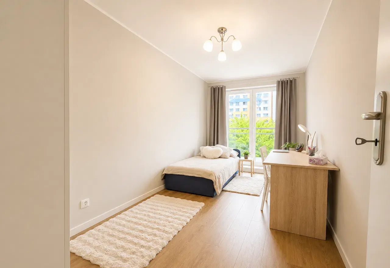 Mieszkanie 45 m2, 3 pokoje, Lublin