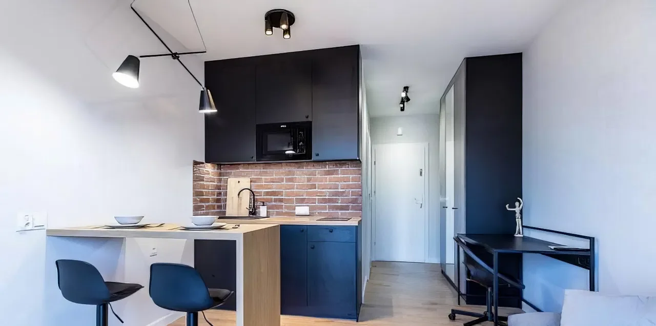 Mieszkanie przy Uniwersytecie ekonomicznym, 24m² ul. Wielka, Klima - zdjęcie 2
