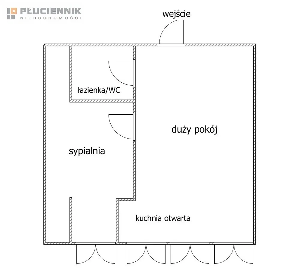 Łódź Śródmieście, ul. Piotrkowska, 2 pokoje - zdjęcie 2