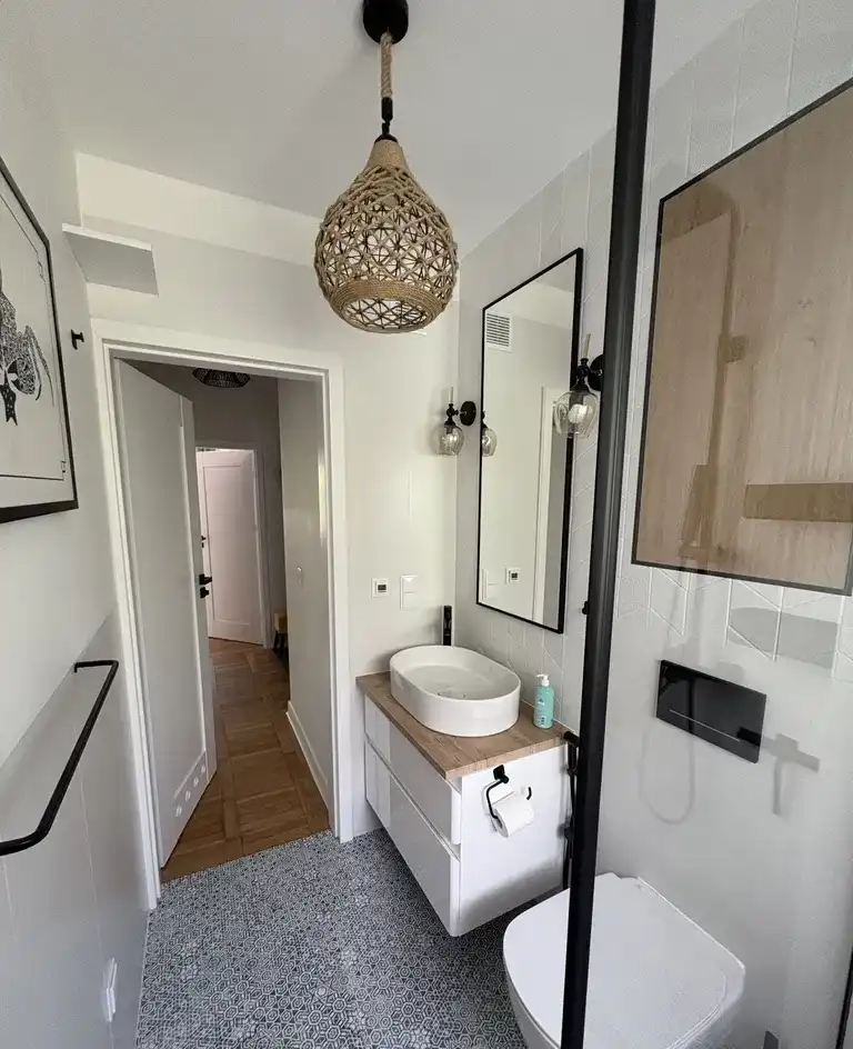 Ciche mieszkanie 2-pokojowe na Mokotowie z balkonem wysoki standard - zdjęcie 7