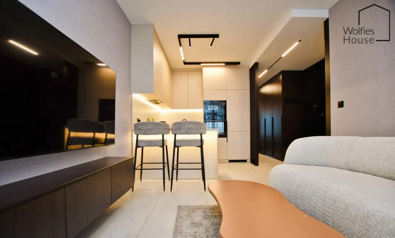 Nowe mieszkanie 2 POK. 38m2 Mogilska Klima Balkon ENG - zdjęcie 2