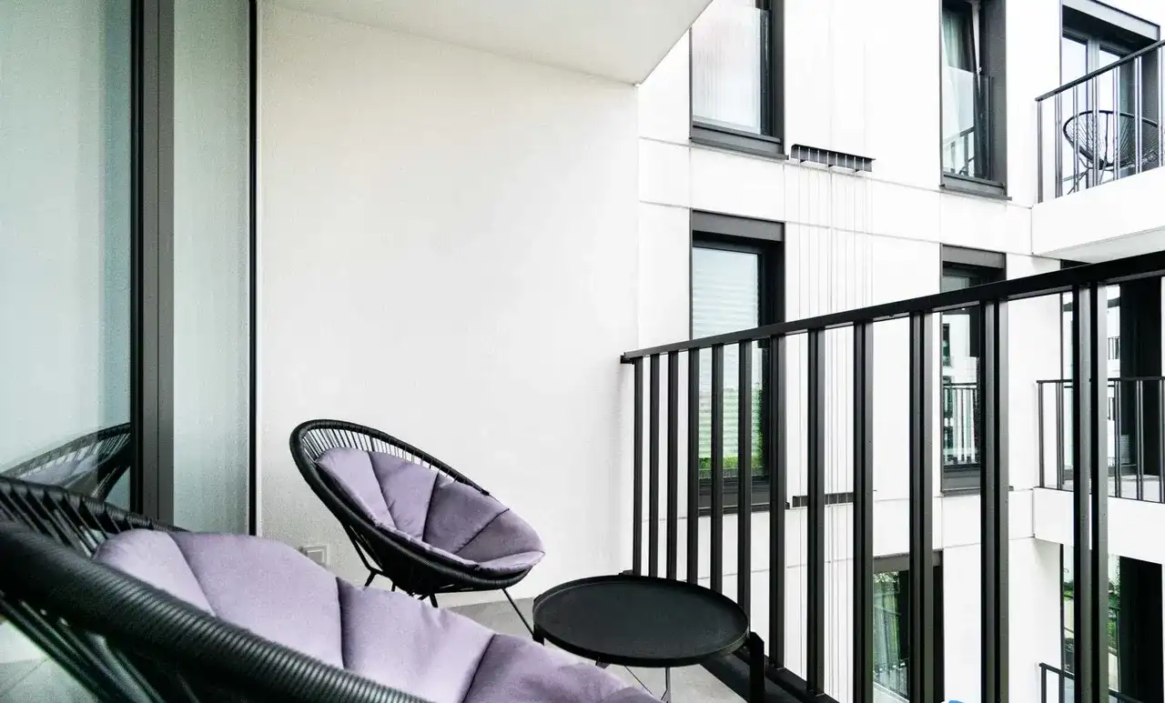 2-pok. NOHO *Młyny Mogilska* - balkon | wys. standard - zdjęcie 7