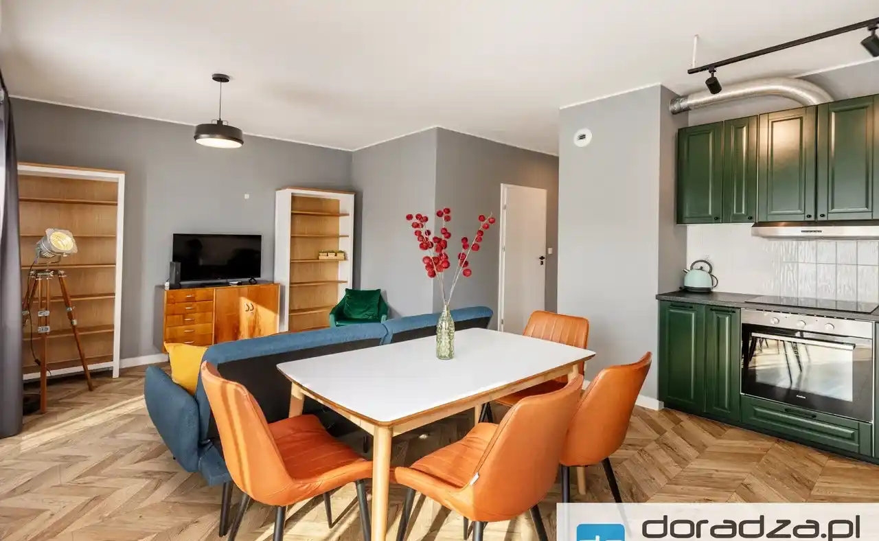 Przytulne 2-pokojowe mieszkanie z aneksem/balkon/46 m²/ul. Białowieska