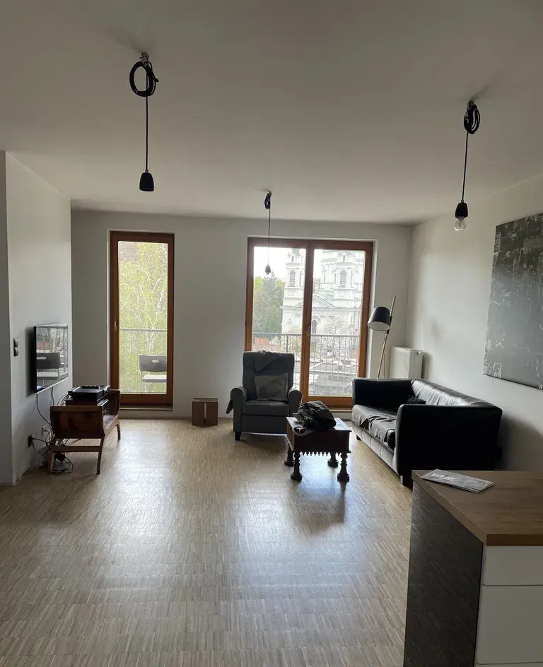 2 pok w apartamtowcu z tarasem i 2 miejscami garażowymi