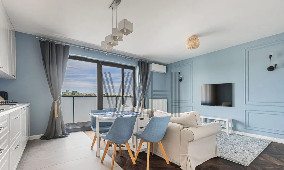 Apartament 3 pokoje z klimatyzacją i tarasem na Mokotowie - zdjęcie 4