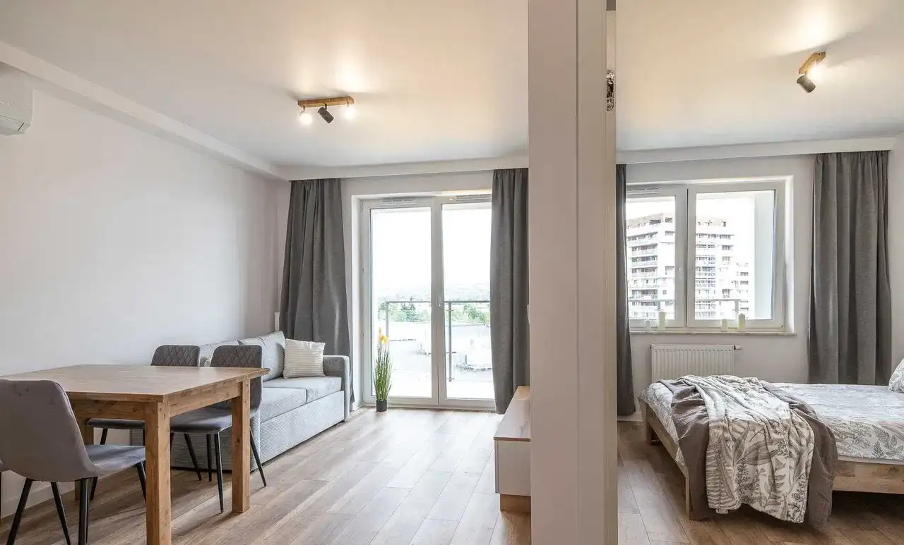 Komfortowe 2-pokojowe mieszkanie z garażem i balkonem Rzeszów ul. Graniczna - zdjęcie 5