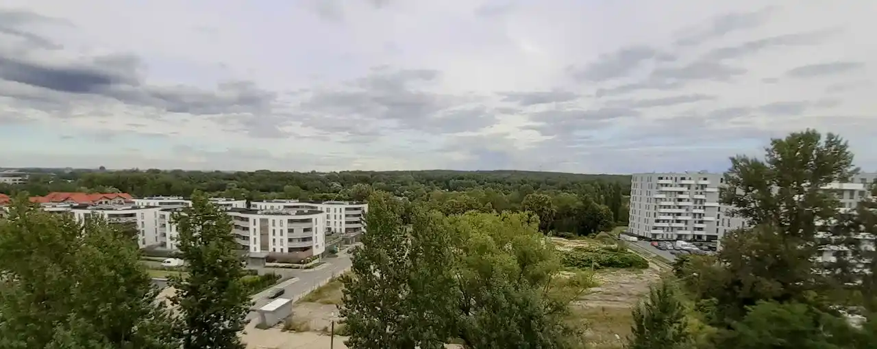 Pokój 1-osobowy z balkonem Katowice Paderewskiego, piękny widok balkon - zdjęcie 2
