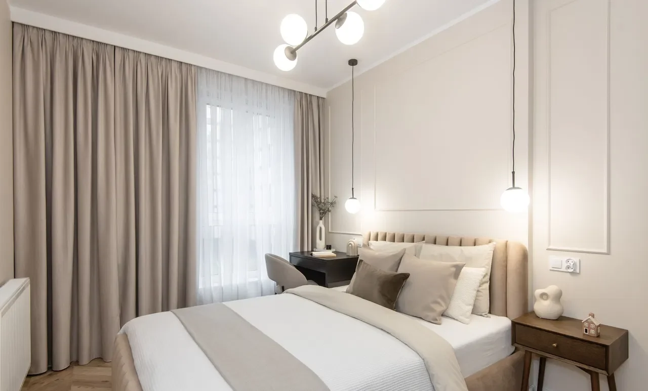 Stylowe i nowoczesne mieszkanie w nowym bloku | Salon z aneksem plus sypialnia | Balkon - zdjęcie 5
