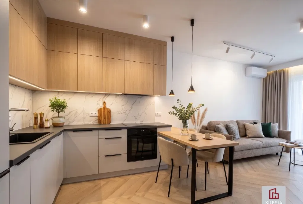 Nowoczesne 2-pokojowe mieszkanie • 41 m² • Katowice, ul. Meteorologów
