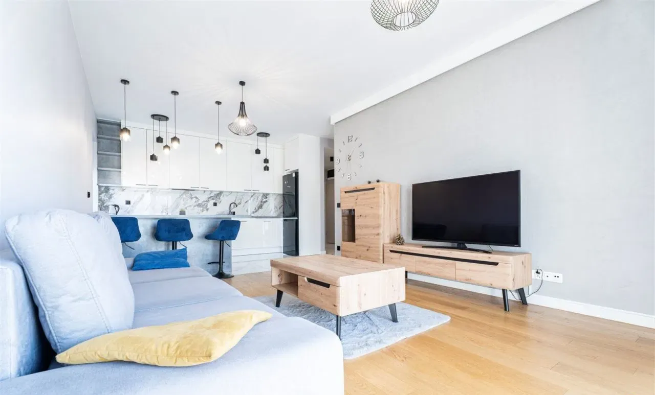 Apartament 3 pokoje z klimatyzacją i tarasem w centrum Łodzi - zdjęcie 2