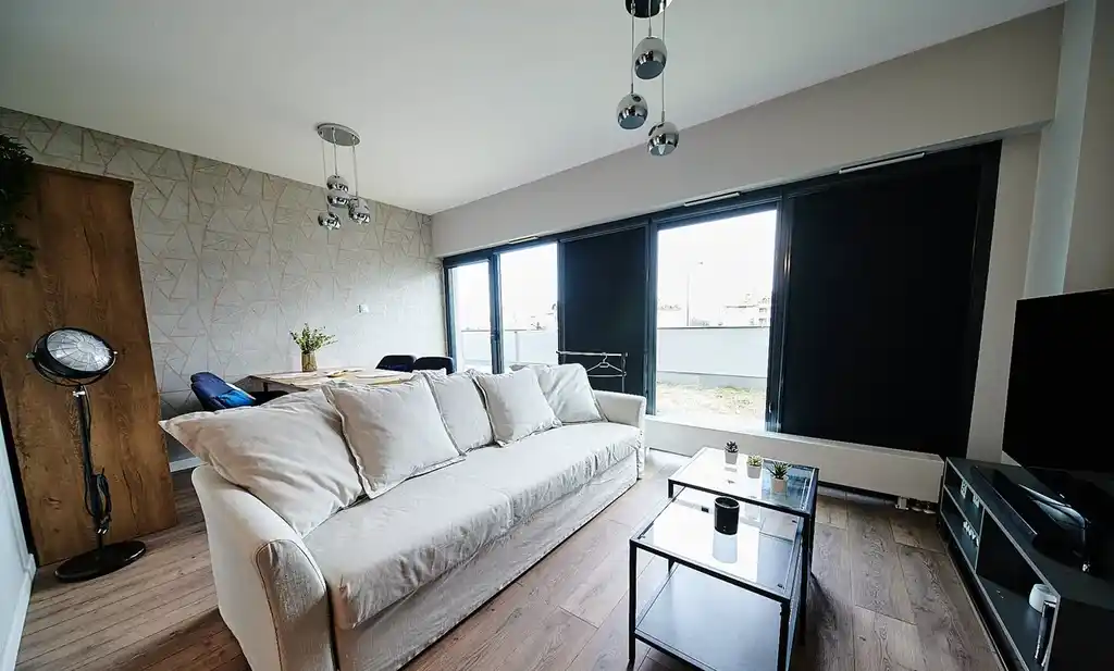30m2 Kawalerka Salon z kuchnią taras ul.Podwisłocze 31 Capital Centrum - zdjęcie 2