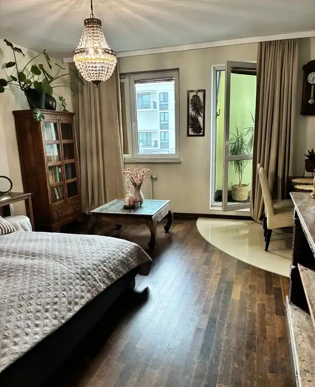 Mieszkanie 2-pok. z garażem, z balkonem i loggią, 55m2.