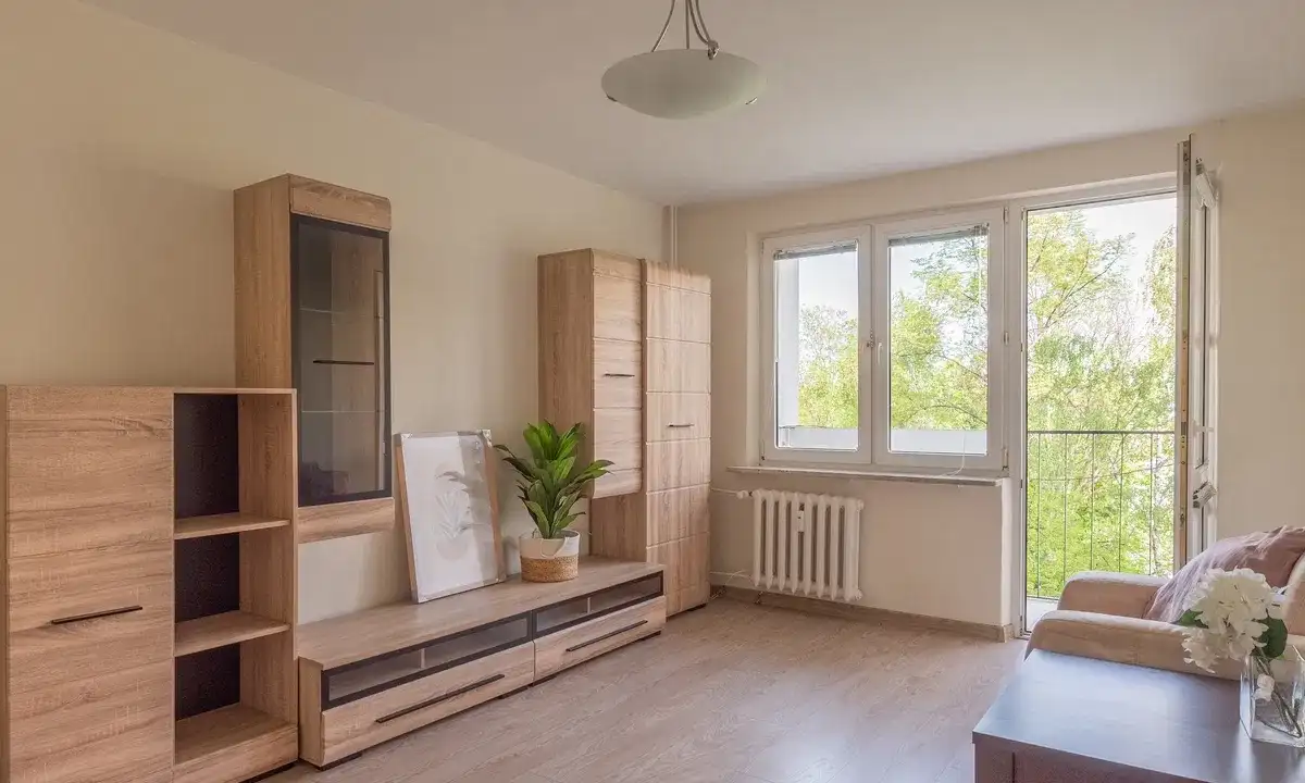 0% prowizji. Saska Kępa: loggia, oddzielna kuchnia, jasne wnętrze - zdjęcie 8