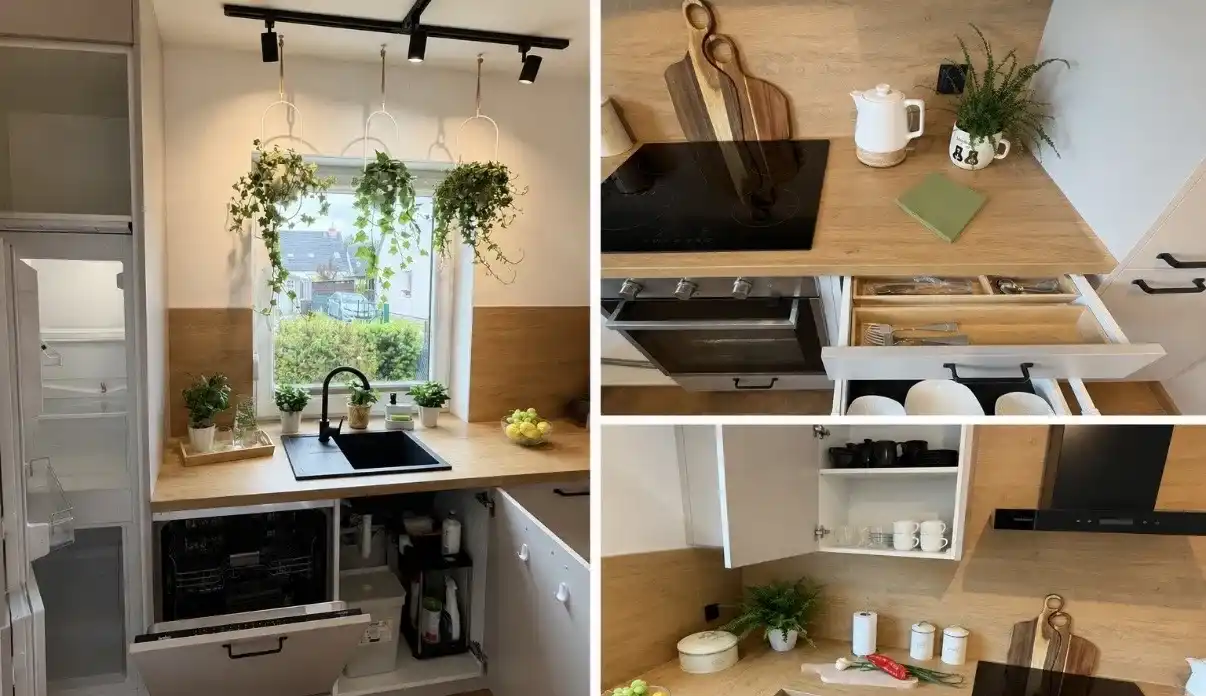 Uroczy dom 90 m² z ogrodem, klimatyzacją i wiatą garażową – Borówiec - zdjęcie 8