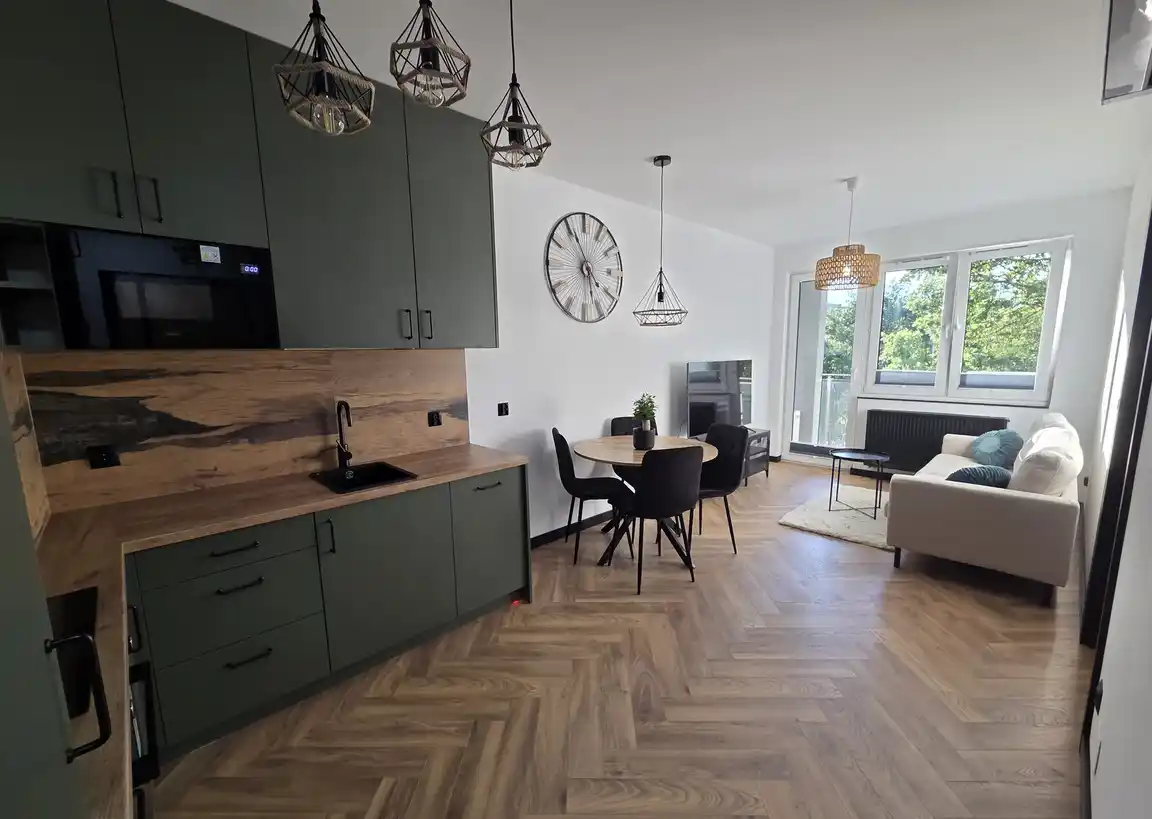 Nowe mieszkanie Skawina - 33,63 m², klimatyzacja, balkon, garaż - zdjęcie 6