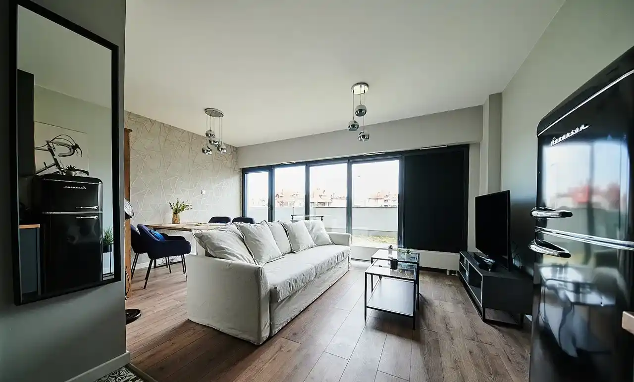30m2 Kawalerka Salon z kuchnią taras ul.Podwisłocze 31 Capital Centrum - zdjęcie 7