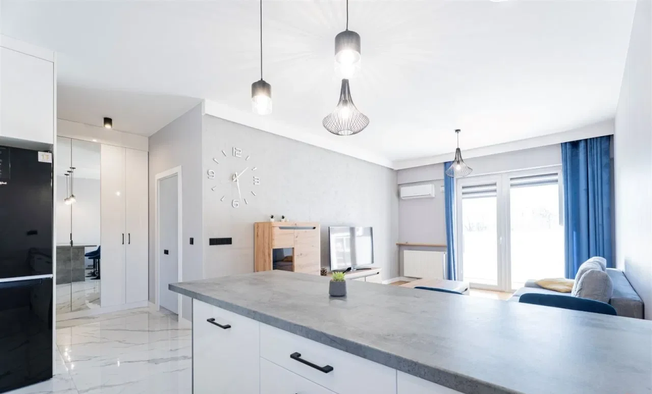Apartament 3 pokoje z klimatyzacją i tarasem w centrum Łodzi - zdjęcie 6