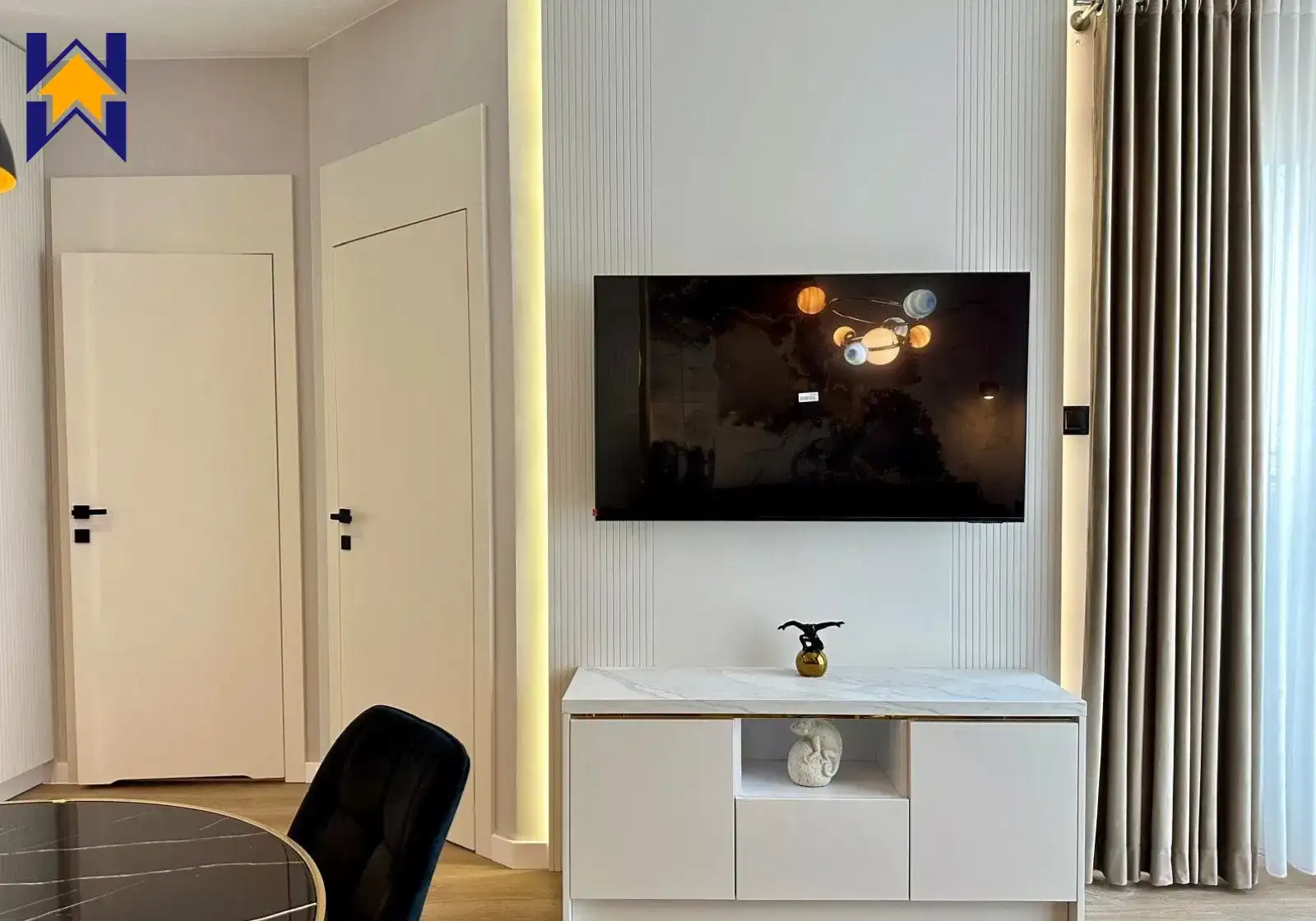 Apartament 2-pokojowy z klimatyzacją i tarasem w Krakowie (Stare Miasto) - zdjęcie 5