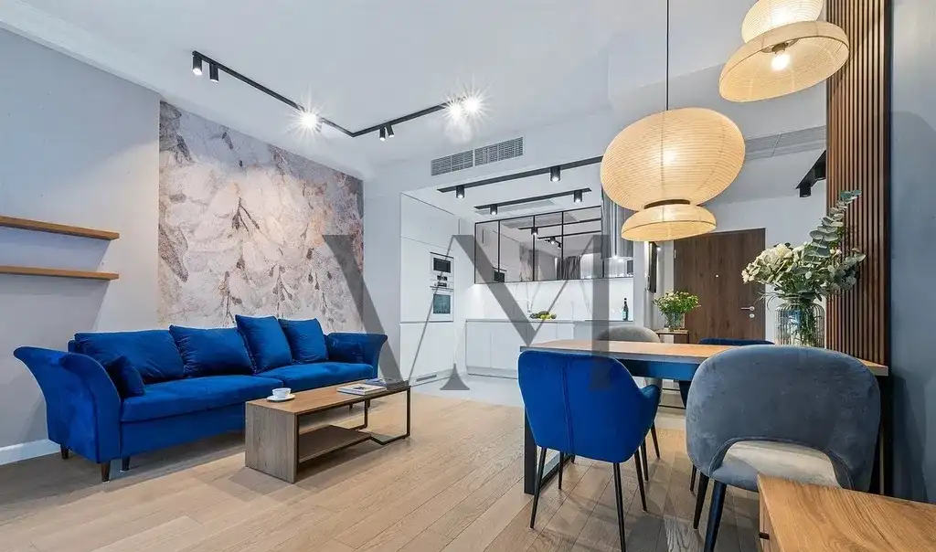 Apartament 2-pokojowy z klimatyzacją i garażem w Warszawie (Wola)