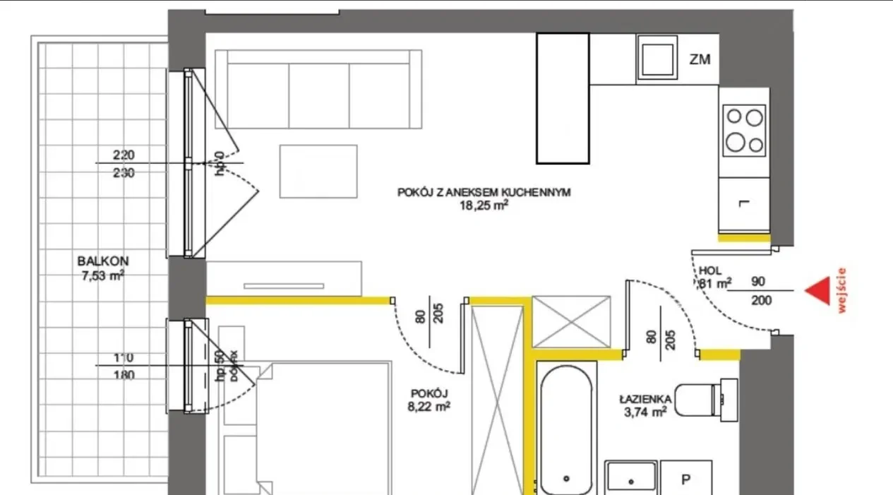 Nowoczesne 2-pokojowe mieszkanie z dużym balkonem | Parking w cenie w Warszawie - zdjęcie 8