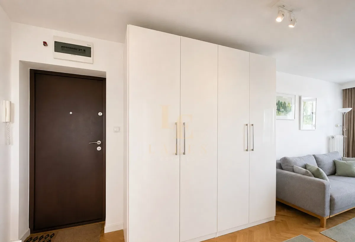 Balkon | Widok na panoramę Warszawy | Wyposażone - zdjęcie 10