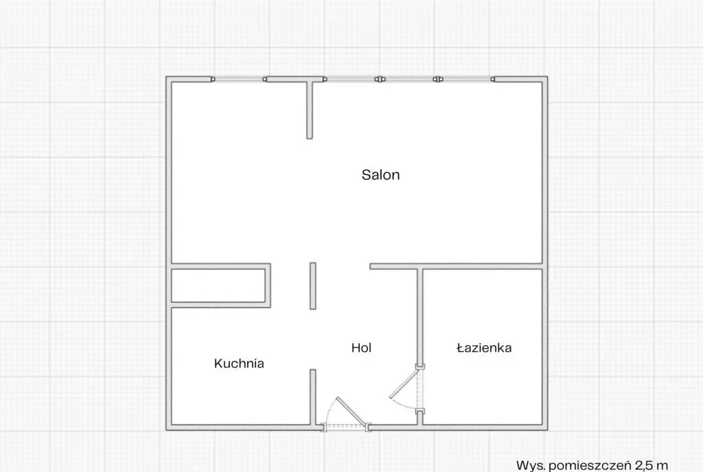 Jasna kawalerka 33m² przy ASP - ul. Harcerska - zdjęcie 9