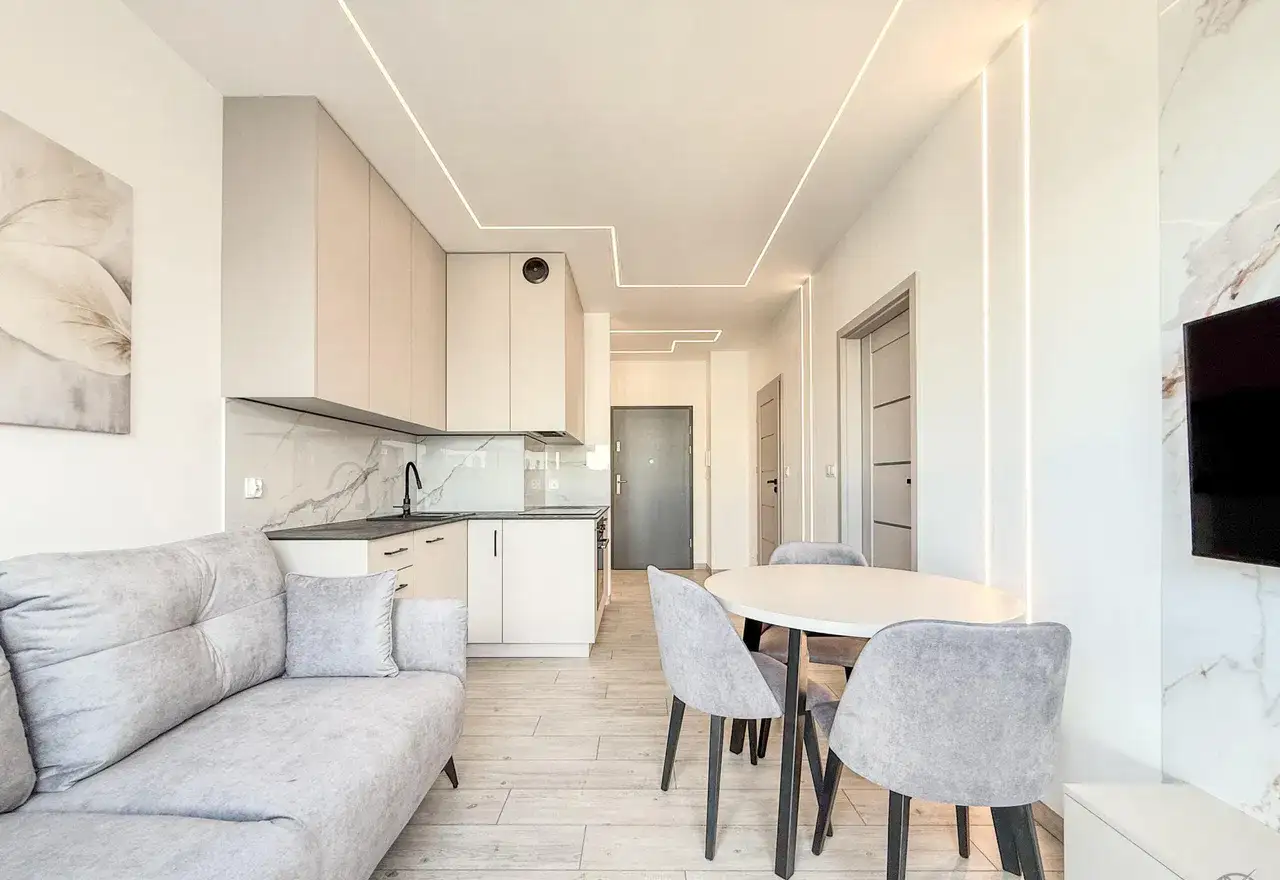 Nowe 2 pokojowe mieszkanie w Apartamentowcu Faktoria przy ul. 1 Maja w Łodzi - zdjęcie 2
