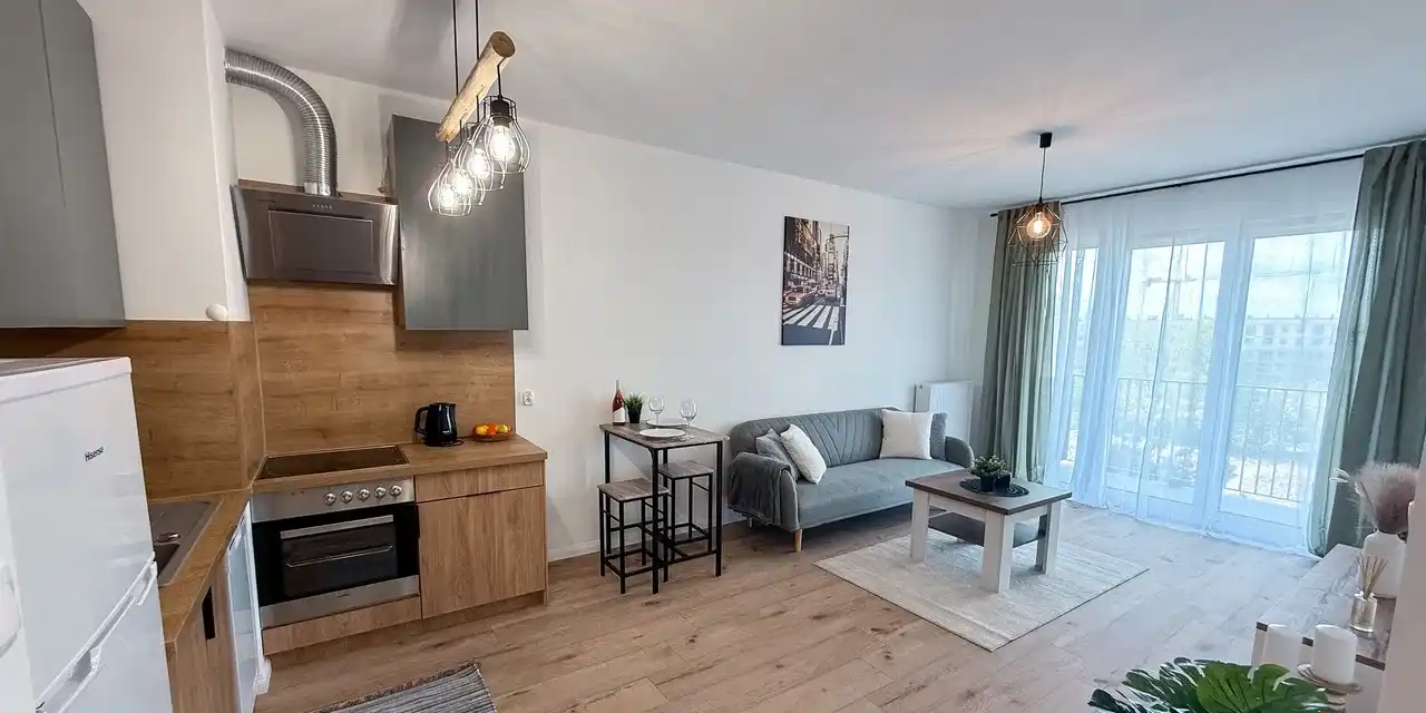 Nowy Przytulny Apartament Balkon Industria | UKW | PESA