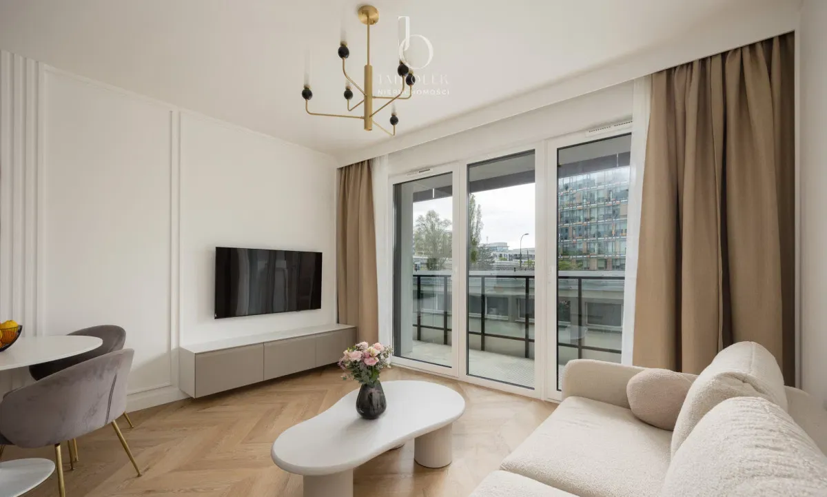 Apartament z balkonem i garażem w inwestycji Modern Mokotów - zdjęcie 2