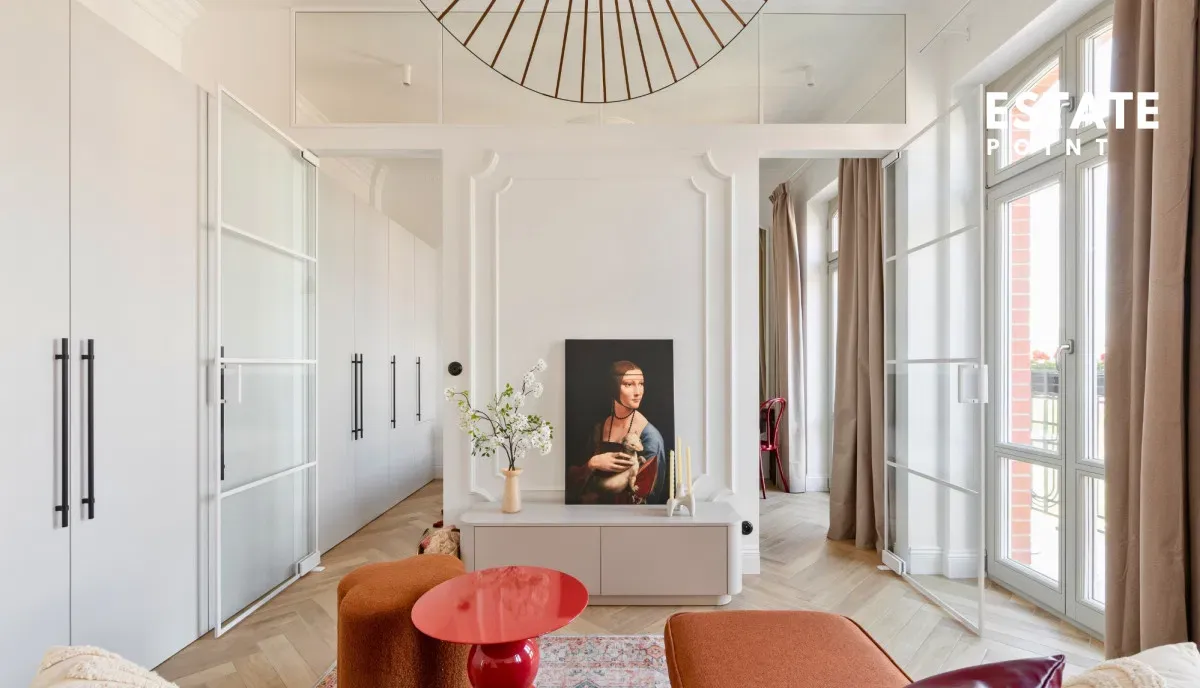 Butikowy apartament z balkonem