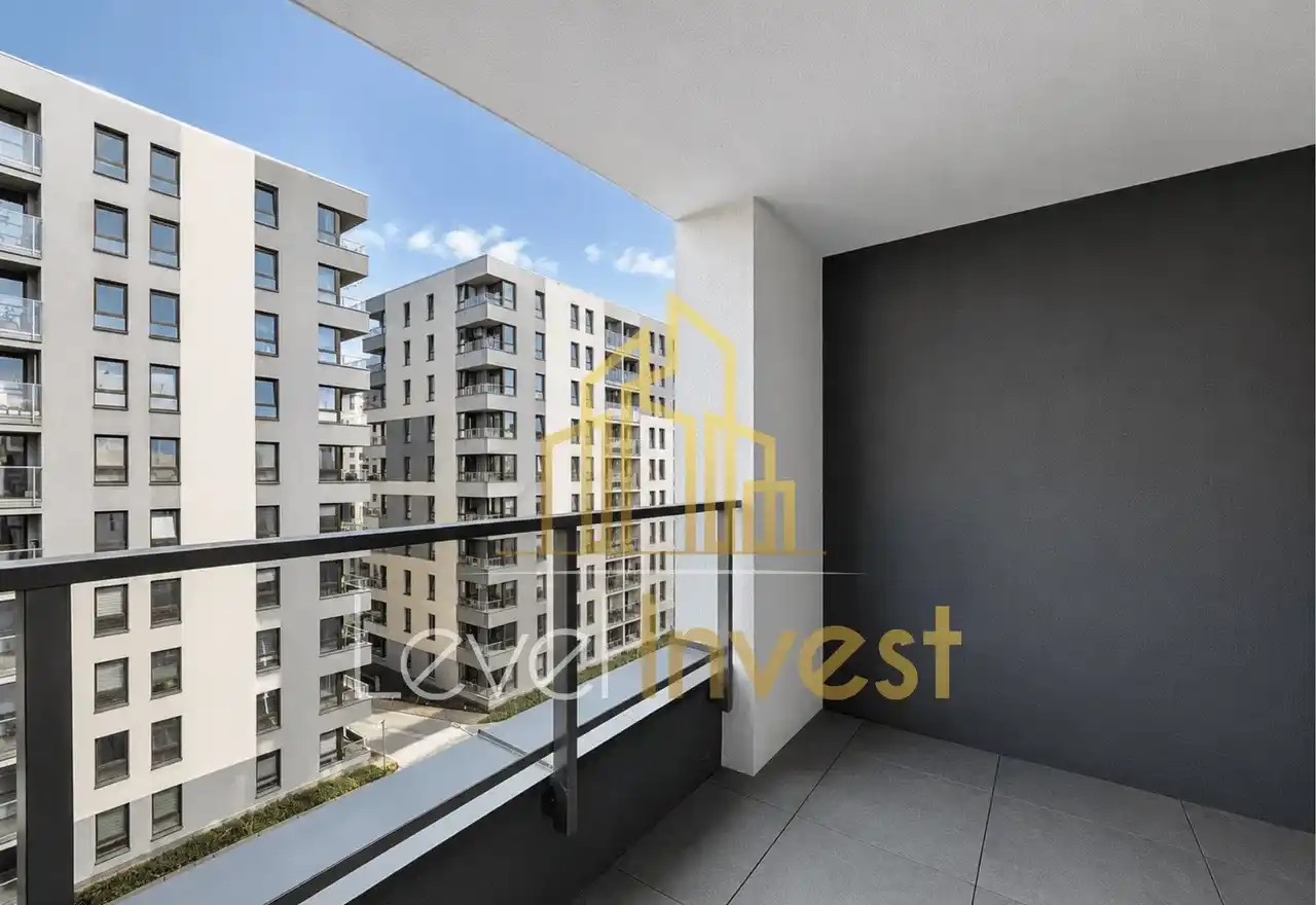 Nowoczesny apartament Piasta Towers, pierwszy najem, loggia - zdjęcie 6