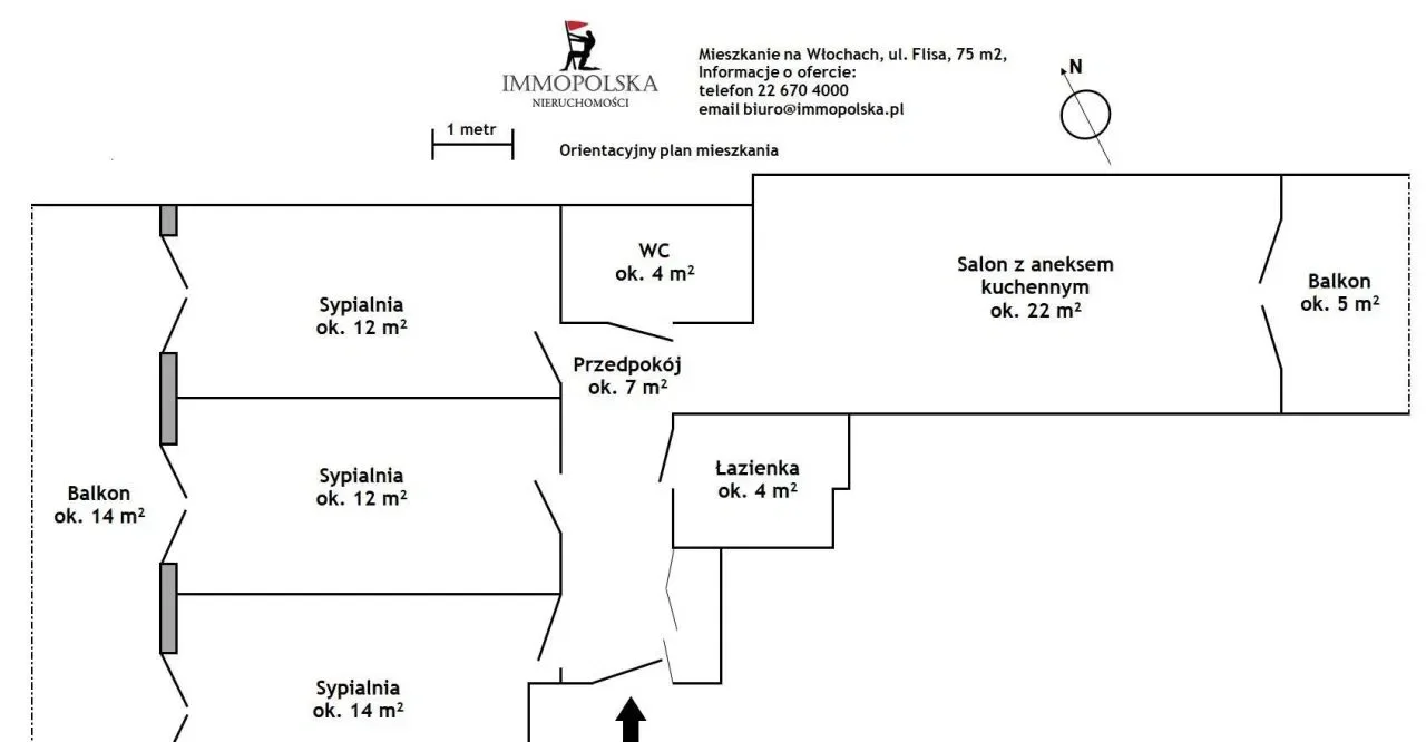 Flisa, cztery pokoje w apartamentowcu z garażem - zdjęcie 2