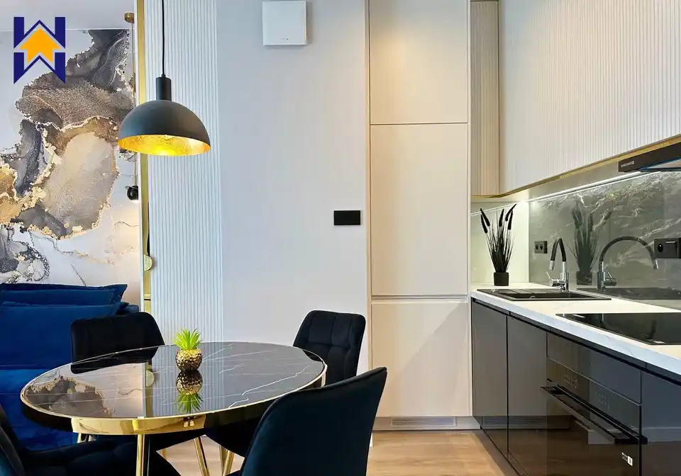 Apartament 2-pokojowy z klimatyzacją i tarasem w Krakowie (Stare Miasto)
